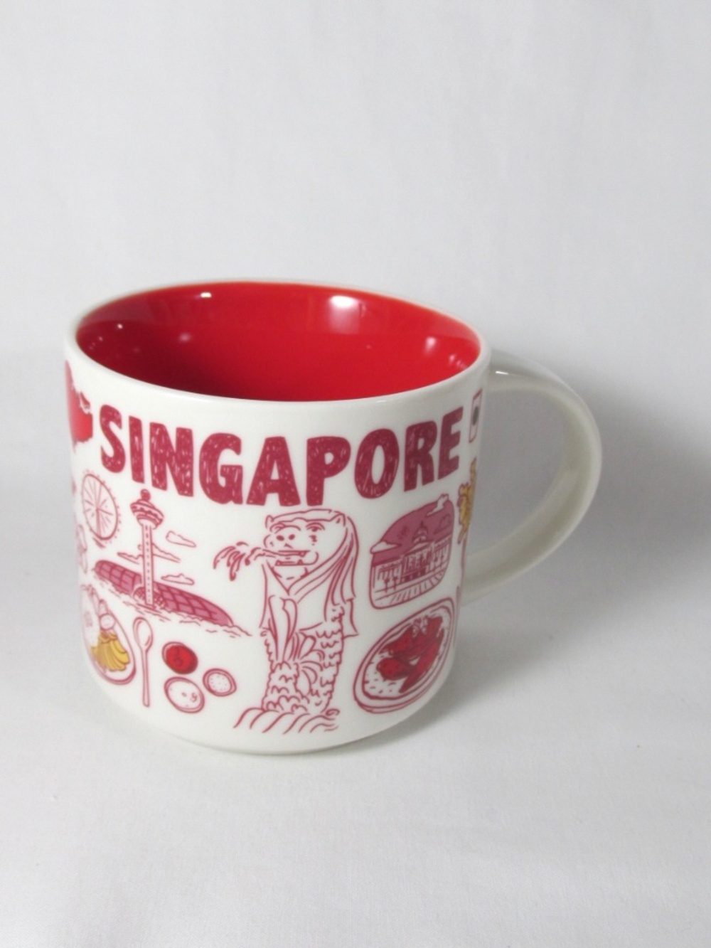 Starbucks Coffee Mug Singapore Been There Series Across the Globe New 14oz